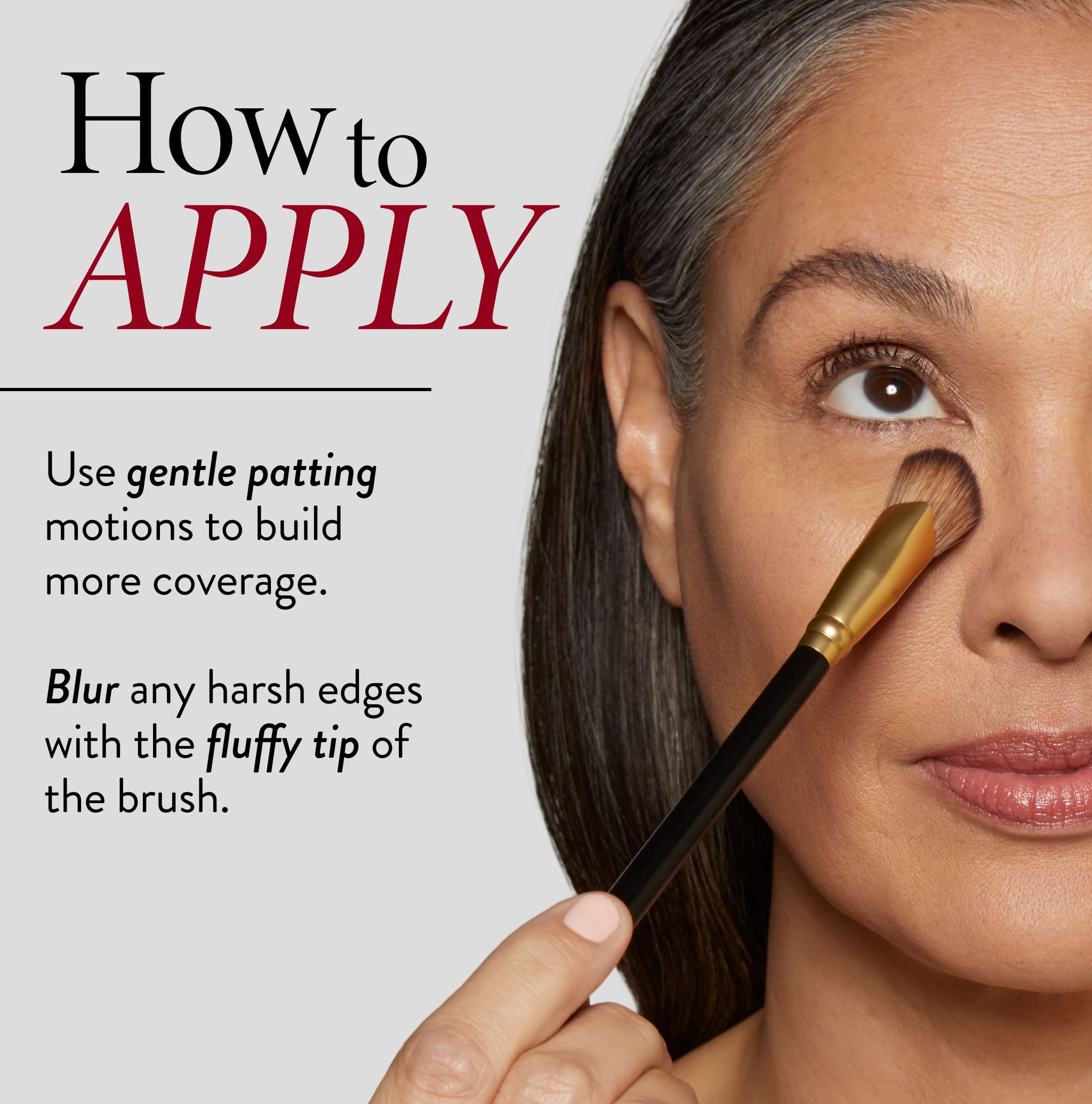 Angled Precision Concealer Brush - Image 2