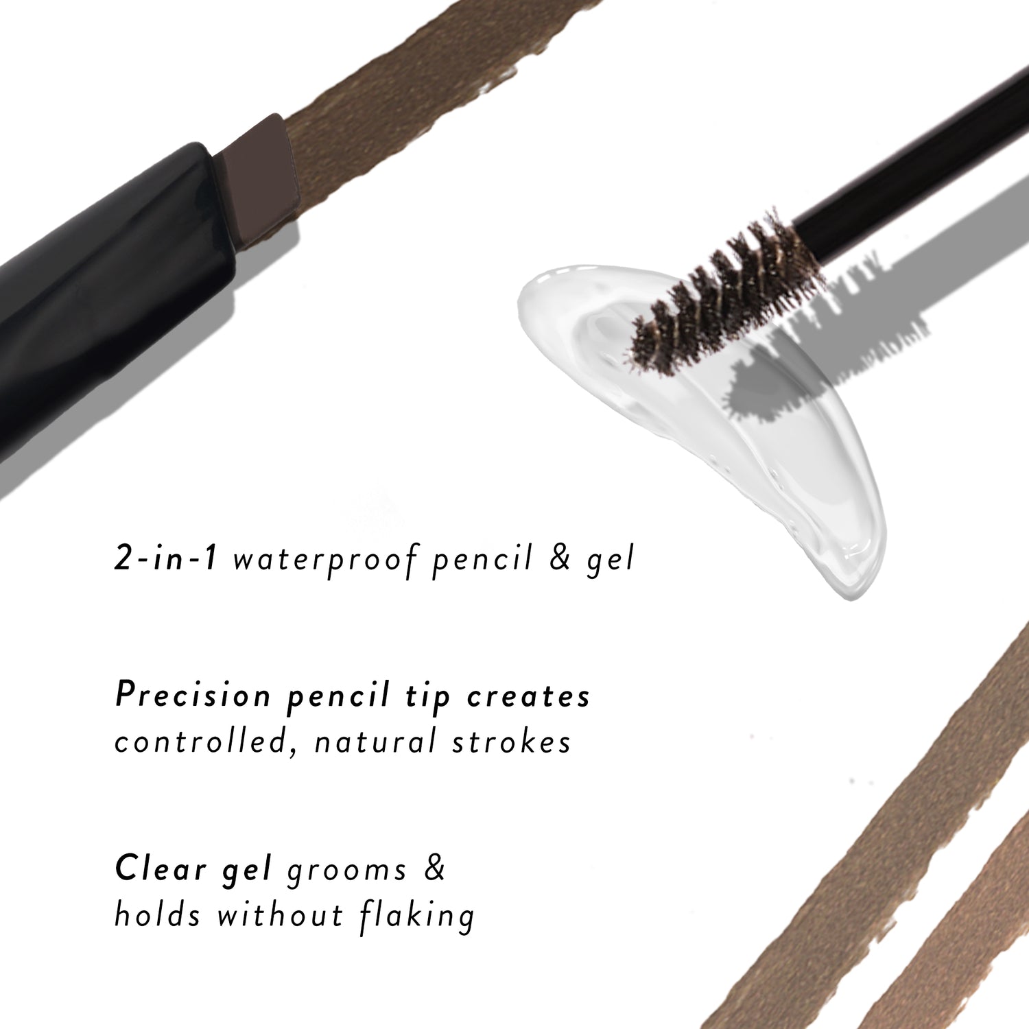 Sculpt-n-Stay Waterproof Brow Pencil & Gel - Image 4